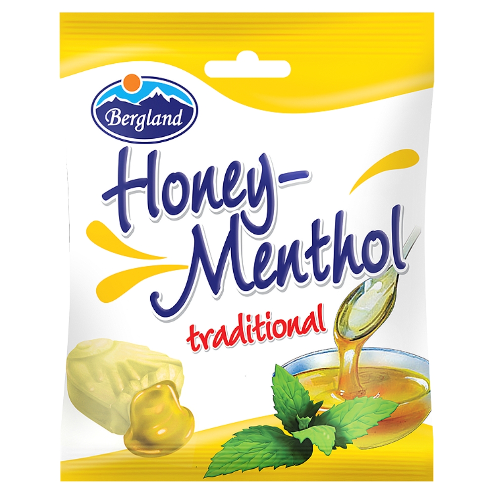 Bergland Honey-Menthol 70g